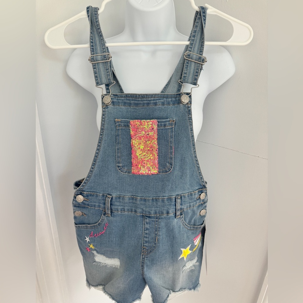 NWT Girls Jordache Overalls Size M (7-8)